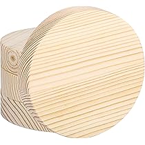 SHUESS 8 Holzscheiben 15cm | Natürliche Baumscheiben Für DIY & Basteln | Hochzeit & Weihnachtsdeko