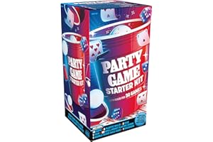 Goliath Party Game Starter Kit, Colección de juegos adecuados para personas mayores de 18 años, juego de fiesta, todo lo que necesitas para una fiesta divertida con juegos