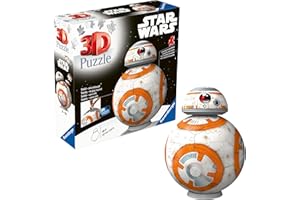 Ravensburger Star Wars BB-8 3D Puzzle for Kids Age 8 Years - 99 Pieces - No Glue Required