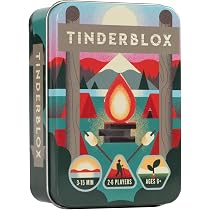 Tinderblox - Jeu De Dextérité Empilable - Boîte Voyage - 2 à 6 Joueurs, à Partir De 6 Ans - 13