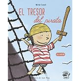 El Tresor Del Pirata: Contes en lletra de PAL i lletra lligada: Llibre per aprendre a llegir - En catal&agrave;: 6 (Plou i Fa Sol (T