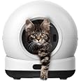Zedar K1200 Automatische kattenbak - Zelfreinigende kattenbak met app - Met kattenbakmat en 3 rollen vuilniszakken - 82 L XXL