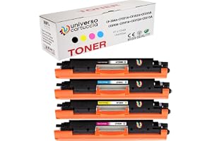universo cartuccia - 126A 130A Kit 4 col. Universal toner kompatibel med HP Laserjet Pro 100 Color MFP M175 M175A M175nw M176