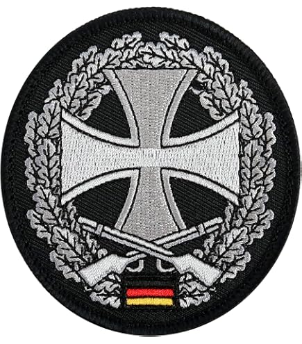 Toppa PzGrenBtl 82 Esercito Tedesco - 75x65 Mm Con Velcro - Stampata, Non Ricamata - #4150