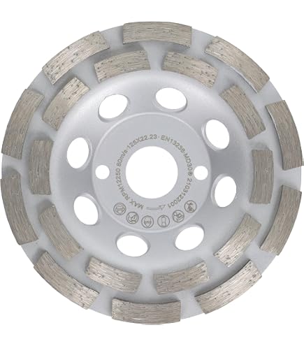 PRODIAMANT Fraise à joints, 115 mm, largeur 6 mm, segment en V, forme de toit, pour joints, béton et maçonnerie PRODIAMANT Fraise à joints, 115 mm, largeur 6 mm, segment en V, forme de toit, pour joints, béton et maçonnerie