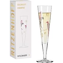 Ritzenhoff Flûte à Champagne 200 Ml Goldnacht N°16 - Verre Design Avec Or Véritable Made In Germany