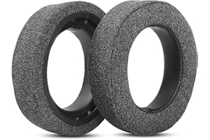TaiZiChangQin Cuscinetti auricolari in tessuto più spesso di ricambio per cuffie Corsair HS70 Pro HS60 Pro HS50 Pro