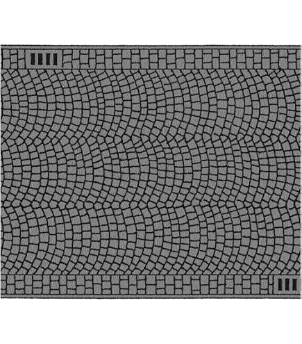 OLYCRAFT 5 Fogli Carta Adesiva Per Strade In Miniatura Grigio Scuro | PVC Autoadesivo 60x30cm Per Modellismo Ferroviario E Architettonico - 5