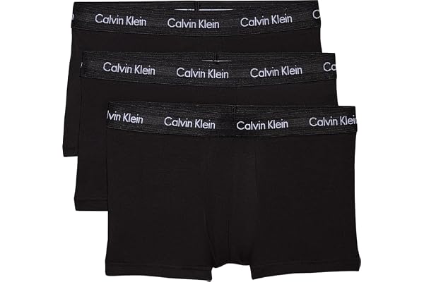 Calvin Klein Boxers Taille Basse Lot de 3 Homme sous-Vêtement