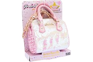 Girabrilla Bauletto Bag, 1 Borsa Tweed a forma di Bauletto