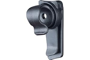 EVOC MAGNETIC TUBE CLIP do mocowania rurki do picia (stała pozycja rurki do picia, mocowanie do pasa biodrowego, plecaka lub kamizelki, bardzo silny magnes, pasuje do systemów do picia EVOC), czarny