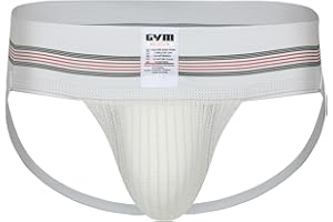 GYM Gym Old School Jockstrap avec Ceinture de 7,6 Cm Sangle jock Homme (lot de 1)