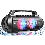 W-KING 70W (100W PICCO) Cassa Bluetooth Potente Portatile, Altoparlante Grande Bassi Intensi/EQ, Casse Potenti Impermeabile I