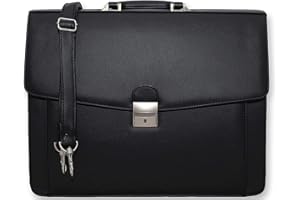 Gloria Kaos BORSA UOMO/DONNA CARTELLA, ORGANIZER, PORTADOCUMENTI VENTIQUATTRORE, VALIGETTA DA LAVORO CON TRACOLLA (MA32 Nero)