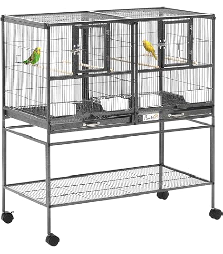 Parkietenkooi Vogelkooi kooi vogelvolière volière met standaard grote