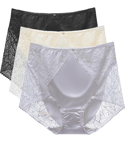 Culotte Gainante Invisible 3 En 1 - Soie Glacée Sans Coutures - Taille Haute - Femme