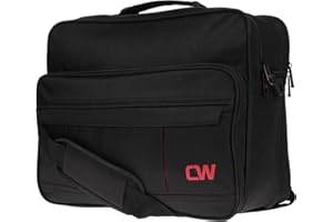 Christian Wippermann Arbeitstasche Herren - Große Umhängetasche für Baustelle & Handwerker - Robuste Schultertasche als Flugumhänger/Büro - Vielseitige Herrentasche für Arbeit & Alltag