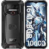 OUKITEL WP23 Plus (2026) Unbreakable Mobile, 10600mAh Mobile Resistant | 16GB RAM+128GB ROM/1TB TF Rugerized Mobile, 6.52" HD