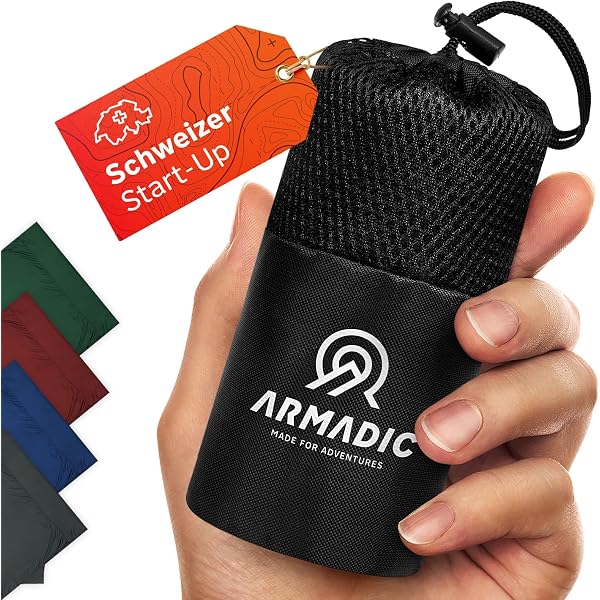 Semptec Urban Survival Technology Schlafsack Seide: Seidenschlafsack aus 100% Habotai-Seide (Hüttenschlafsack) (Hütten-Schlafsack, Herbergsschlafsack, Liege) Sport & Freizeit