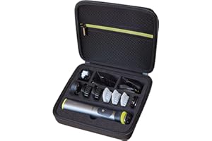 Woollo Funda compatible con Philips Recortadora de Barba Serie 7000, Máquina Cortar Pelo,Cortapelos Hombre,MG7930/15 MG7950/15 de Pelo Corporal,Portátil Impermeable para Seri(Funda Solo)