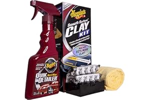 ‎MEGUIAR'S Meguiar's G1016EU Smooth Surface Clay Kit 473 ml + 2 x 80 g Paint Cleaning Set