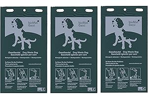 Bolsas de excrementos de perro compostables BIOMAT® (300 bolsas de excrementos)