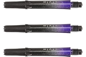 LSTYLE L-Style L-Shaft Carbon Two-Tone 190-260 - 330 von Thor-Sports pink - blau - lila - rot - Silber/Made in Japan/zweifarbige Karbon Dart Schäfte