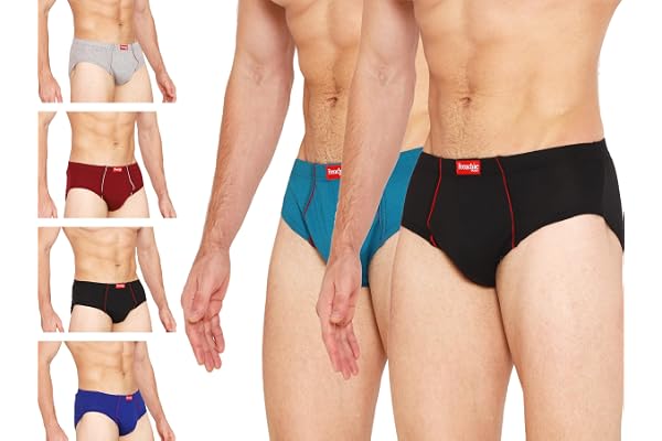 VIP Frenchie Plus Men's Cotton Brief (Pack of 6)