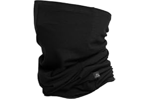 DANISH ENDURANCE 100% Merino Multifunktionstuch, Ultraleichter Schlauchschal, Dünnes Halstuch, Stirnband, Atmungsaktiv & Schnelltrocknend, für Damen & Herren