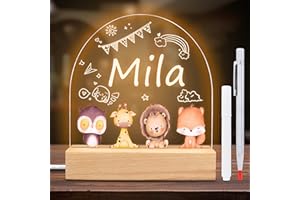 Rebundex Personalisierte Geschenke Baby Nachtlicht Baby Geschenk Junge Kommunion Geschenke für Mädchen Taufgeschenke Babygeschenke zur Geburt Konfirmation Geschenk Baby Erstausstattung Neugeborene