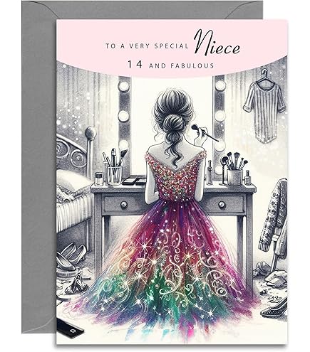 Stuff4 Carte D'anniversaire Pour 1ère Nièce – Chats Mignons Spécial Nièce – Carte D'anniversaire Pour Nièce De La Part De Tante Oncle, 145 Mm X 145 Mm, Cartes De Vœux Pour Nièce