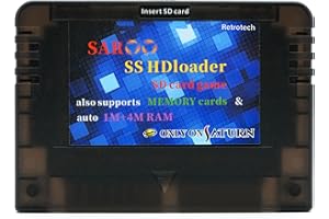 Retrotech Only On Saturn Saroo HD Loader 110 Games in 1 Flash Cart 64GB