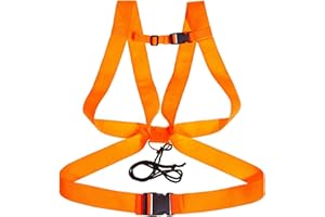 K&S Wildkameras Wildbergehilfe Jagd Hunter Orange - Arnés de espalda con cuerda para caza