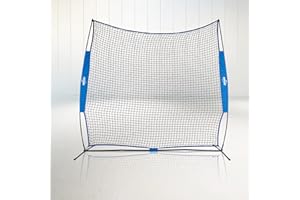 KAPLER Baseball Softball Bat Protective Safety Screen Protector, Portable Softball Baseball Pitching Screen Protector, Baseball Protective Net Screen Baseball Batting Cage Screen for Hitting and Pitching