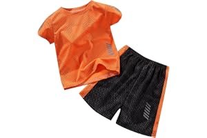 Générique Sportset för barn, snabbtorkande träningsoverall, 2 delar, basketlinne och shorts