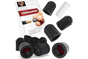 WEIDEBACH® Bouchon de valve, 10 pieces, bouchons valve velo, bouchon valve voiture, bouchon valve moto, valve pneu voiture, capuchon de valve auto, valve pneu, valve, valve de voiture