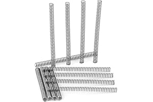 GUNGY Muelles de Compresion de Acero Inoxidable Resorte de Compresión 30mm Diámetro Alambre 0,29mm Diámetro Exterior 2mm Fuerza del Resorte 0,41kg 20 Piezas