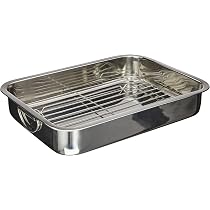 Spring Chef Griglia Raffreddamento In Acciaio Inox 304 – 25,4x38,1 Cm, Adatta A Teglia Jelly, Resistente Al Forno