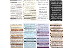 BANTI Adesivi Scrapbooking Vintage Stickers Bullet Journal Accessori 24 Pezzi Decoupage Carta Decorativa Stickers Frasi Adesivo con Parole Sticker Book Materiale per Scrapbooking Diario Album Fotografico