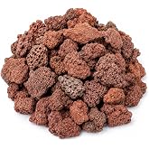 Decorative Red Lava Stone (10, 25/50MM)