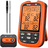 ThermoPro TP863B TempSpike XR 610 Metre Ultra Menzilli Şarjlı ve &Ccedil;ift Problu Kablosuz Profesyonel Barbek&uuml; Termometresi