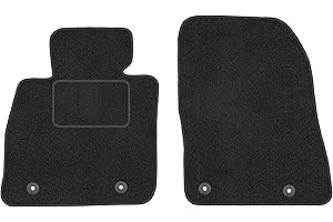 ‎MOTOHOBBY Vorne Velour Fußmatten Satz für Mazda CX-3 (ab 2015) - 2-teilig - Passgenau