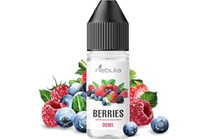 ‎NEBULA VAPING LAB Nebula | BERRIES - 30mil Lebensmittelaroma von hoher Qualität | Geschmack rote Beeren