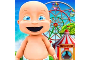 Simulatore di parco divertimenti per bambini, scivoli d'acqua, avventure, giochi divertenti
