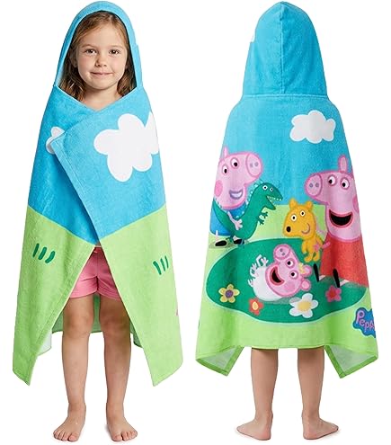 Serviette De Plage Peppa Pig Ready For Holidays 70x140 Cm - 100% Coton Jerry Fabrics