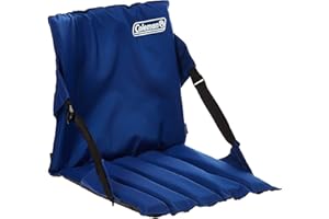 Coleman - Sedile Portatile da Stadio, Cuscino con Schienale per gradinata, Leggero e Imbottito
