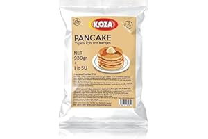 KOZA Pancake Mix 930gr | Großpackung | Backmischung für Pan-Cake oder Pfannkuchen | einfache Zubereitung nur mit Wasser | Pancake Pulver | backmischung | HALAL | Schneller Snack | Pancakes