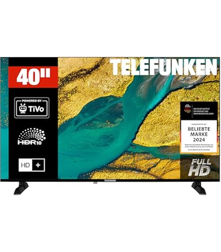 Télévision LED LINSAR 24 Pouces FHD   DVB T T2 S S2 C   HDMI USB VGA