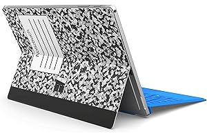 ‎SKINS4U Skins4u Slim Premium Skin Klebeschutzfolie Tablet Schutzfolie Cover für Microsoft Surface Pro 7 Skins Aufkleber Notebook Notizbuch