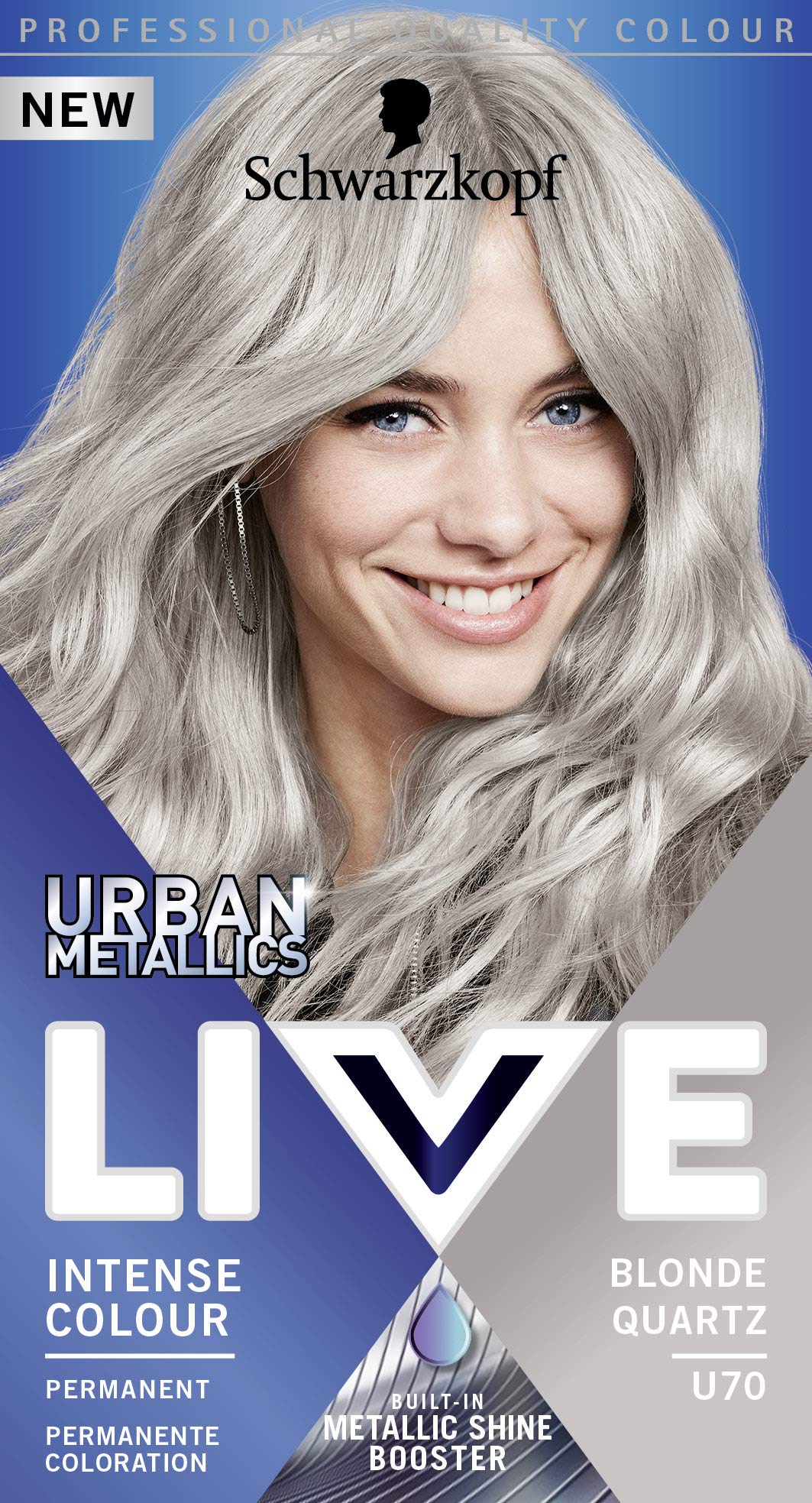 Schwarzkopf Live Intense Color Urban Metallics U70 Blonde Quartz